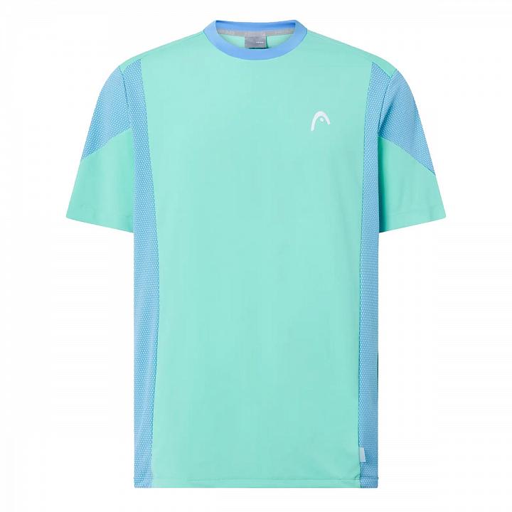 Head Slice T-Shirt Turquoise / Airforce Blue